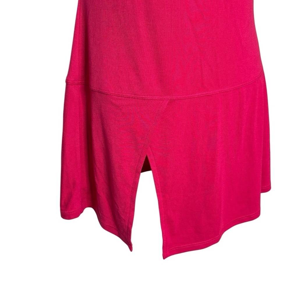 NWT Free People Good Feels Tunic Top Size M in Love Potion Vibrant Pink - Picture 7 of 14